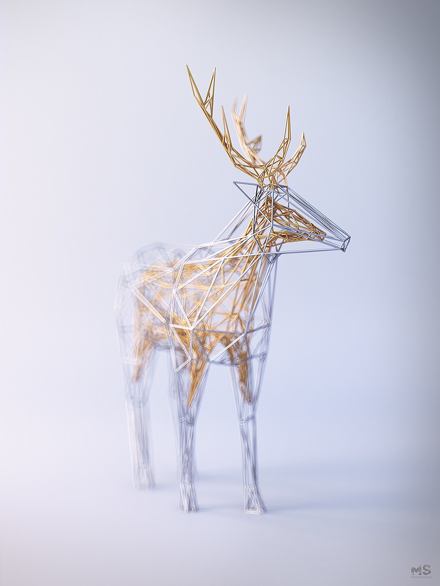 elegant-wireframe-animal-renderings-by-3d-artist-mat-szulik-mespedia-2