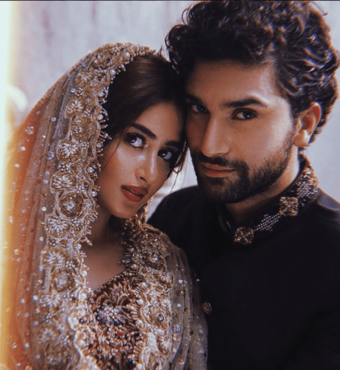 Sajal and ahad couple photoshoot