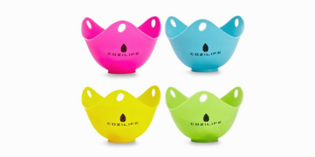 Egg Poacher COZILIFE Silicone Egg Poaching Cups