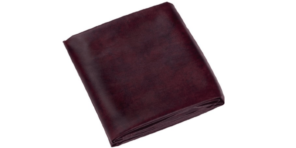 Fitted heavy duty naugahyde pool table cover for 8-feet table