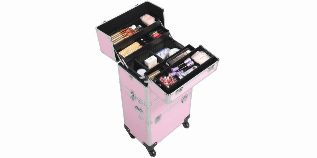Yaheetach 4 in 1 Aluminum Rolling Cosmetic