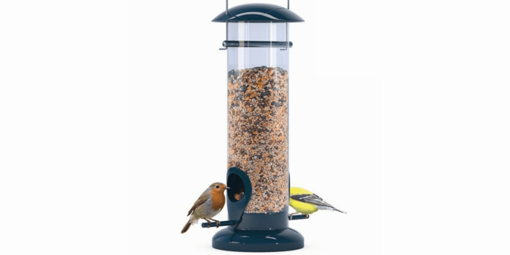 Weather proof anti-bacterial bird feeder