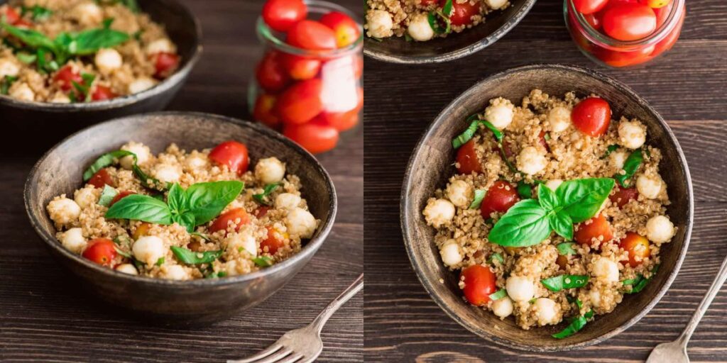 Caprese Quinoa Bowl