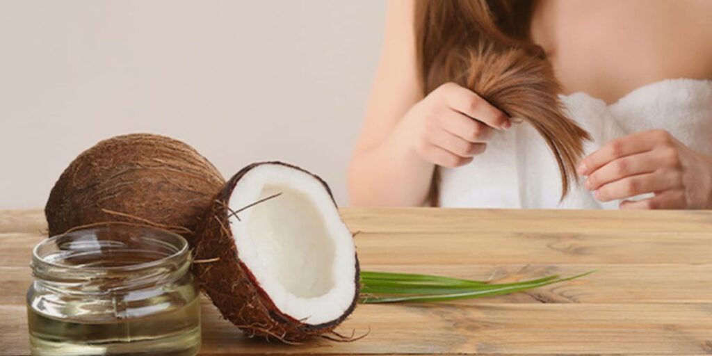Usage Natural Solutions for hairs