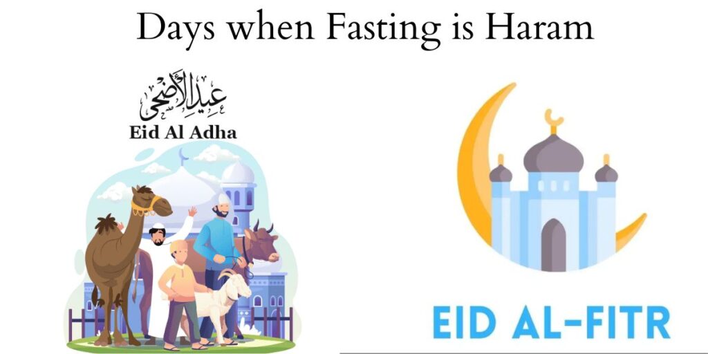 Days when Fasting is Haram