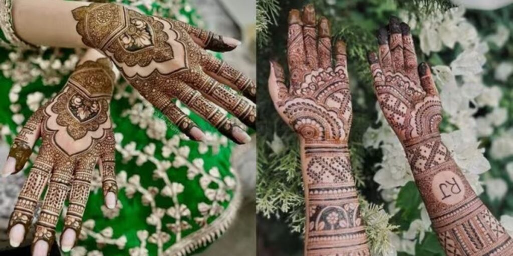 minimalist arabic mehndi