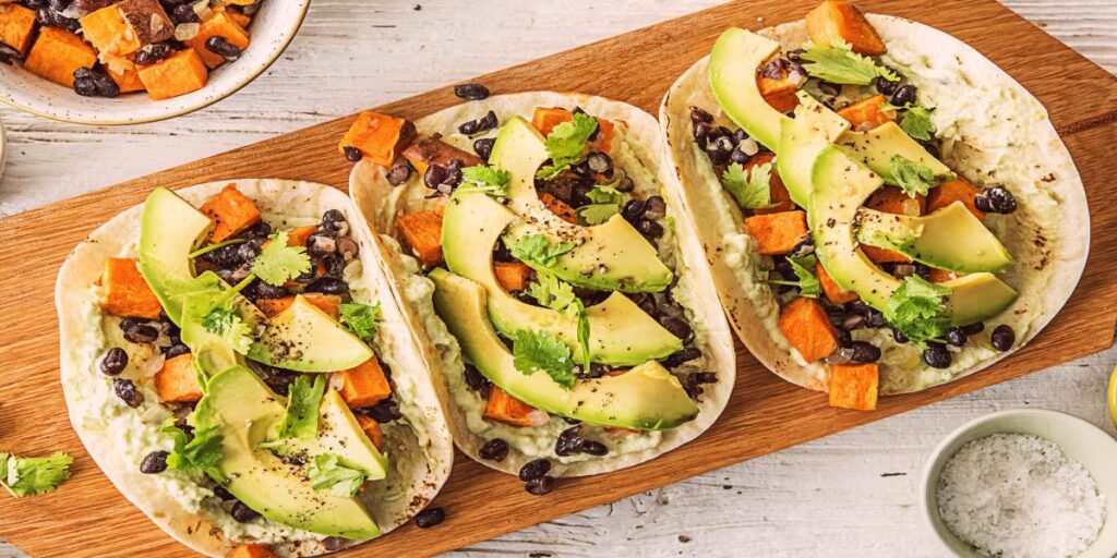 Black Bean and Sweet Potato Tacos