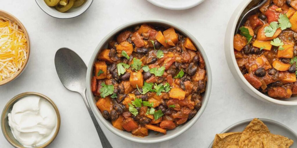 Sweet Potato Black Bean Chili