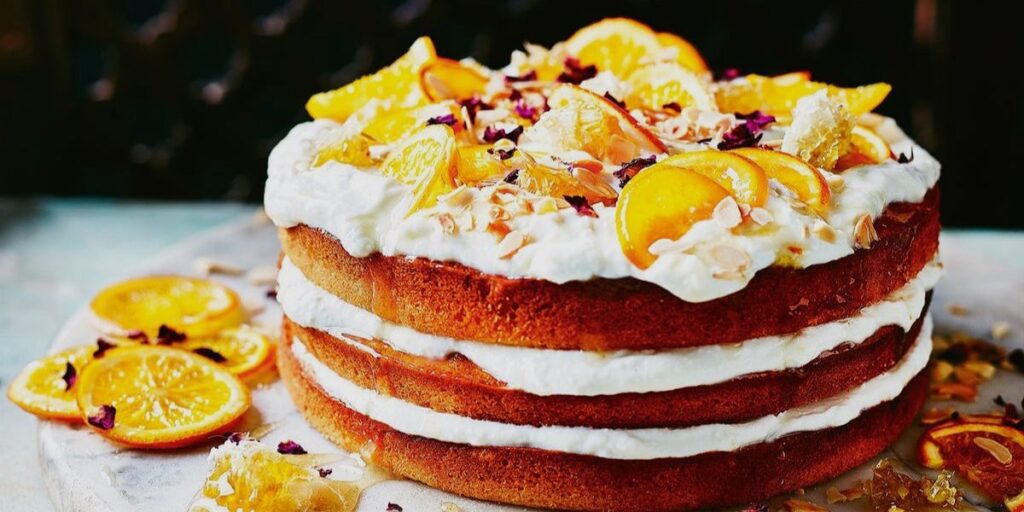 Almond and Orange Blossom Cake