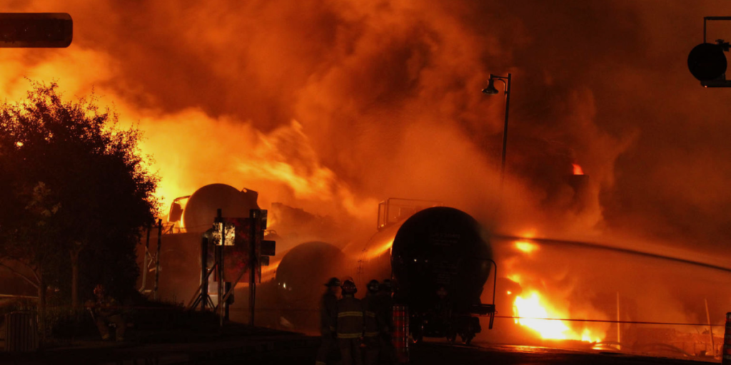 lac-mégantic train derailment